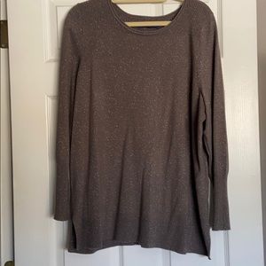 Beautiful sparkly grey sweater